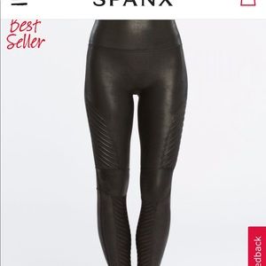 Spanx Moto leggings